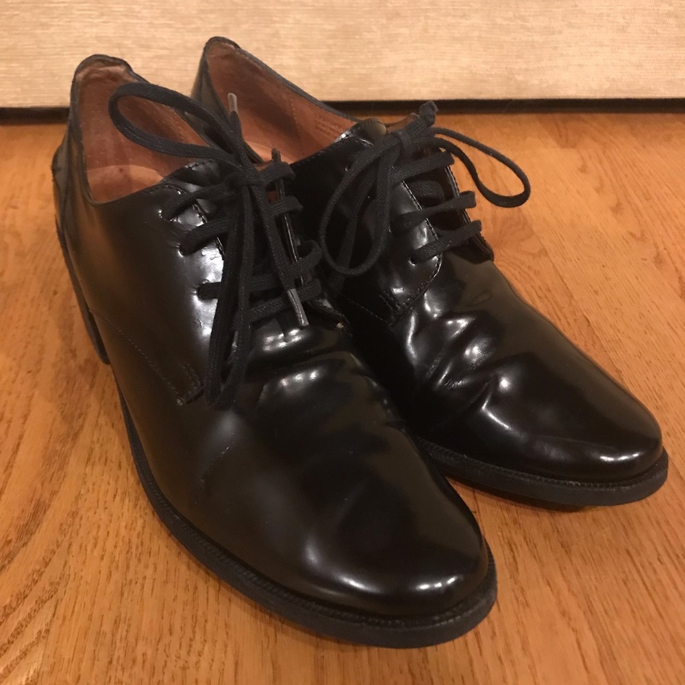 Madewell vintage oxford 2” block heel black